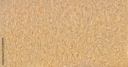 Panorama Nahaufnahme einer sehr großen OSB Platte - braune abstrakte Holz Textur photo