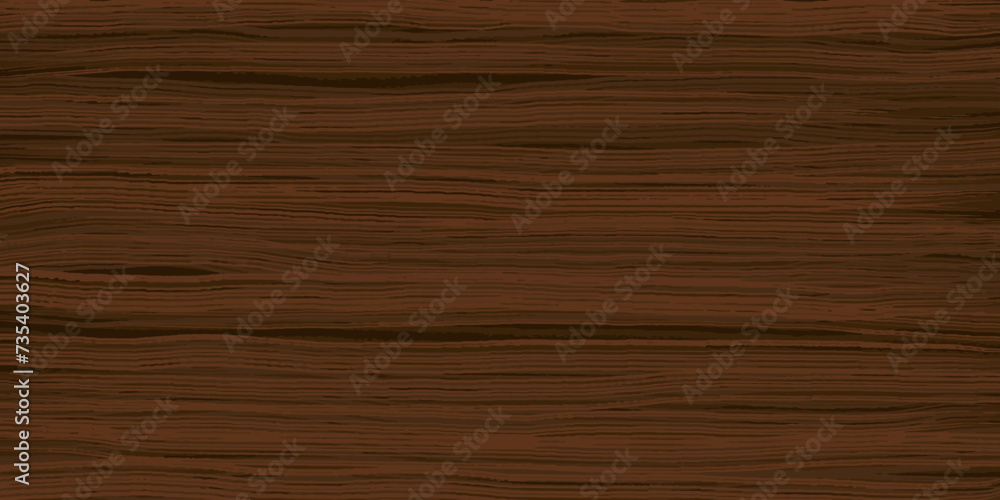 Uniform dark walnut wooden texture with horizontal veins. Vector wood background. Lining boards wall. Dried planks. Cherry wood swatch Uniform dark walnut wooden texture with horizontal veins. Vector wood background. Lining boards wall. Dried planks. Cherry wood swatch