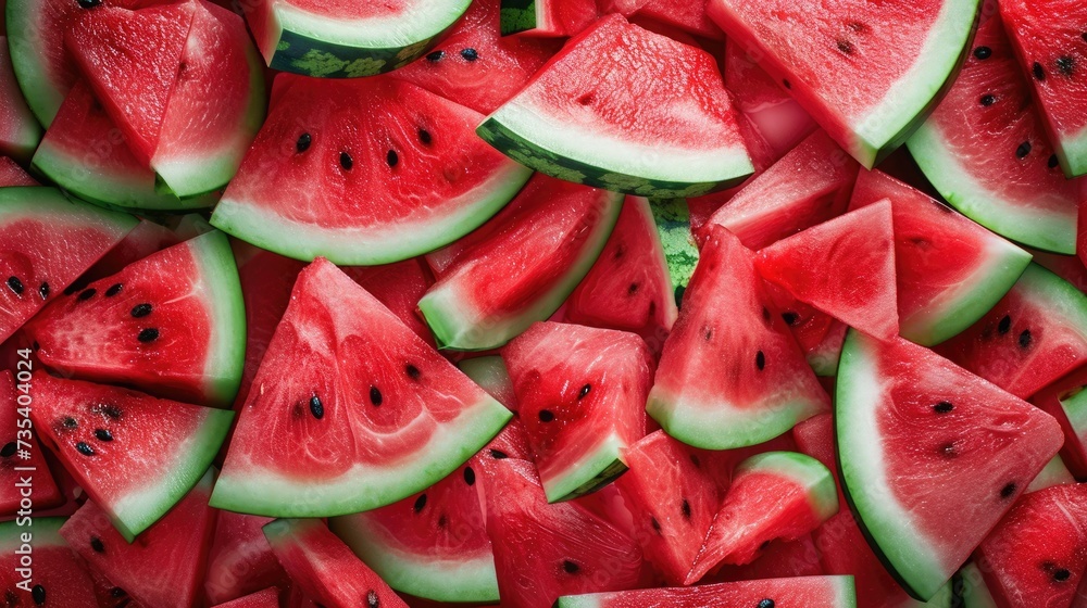 watermelon slices wallpaper, top view watermelon slices wallpaper, top view