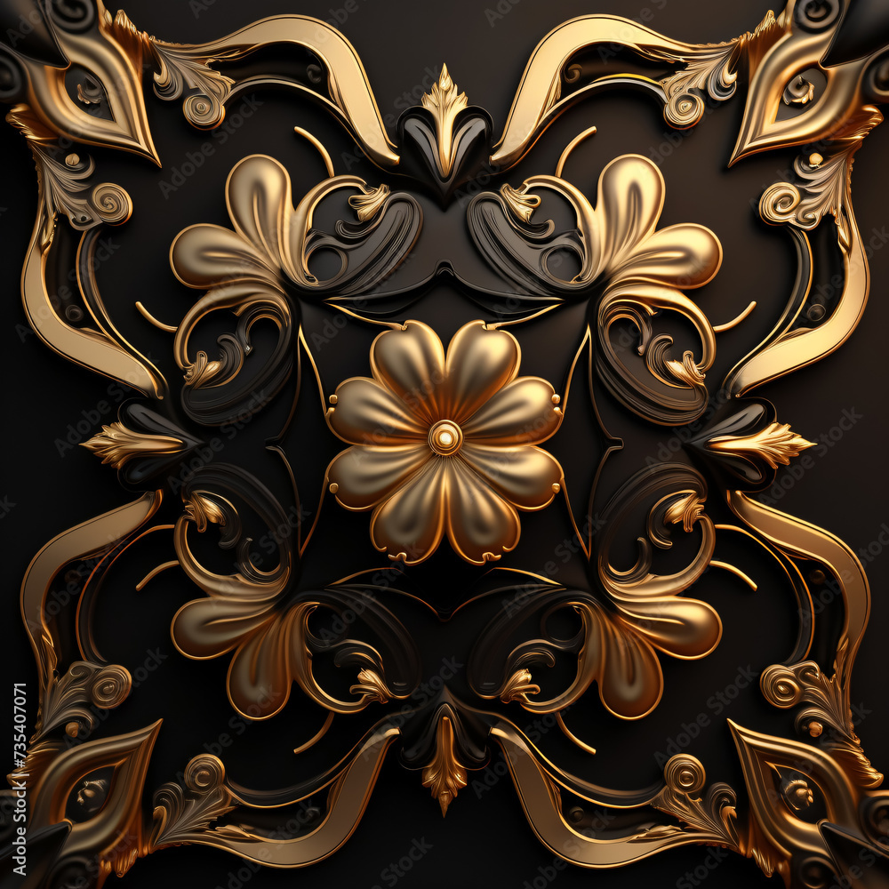 golden decorative background golden decorative background