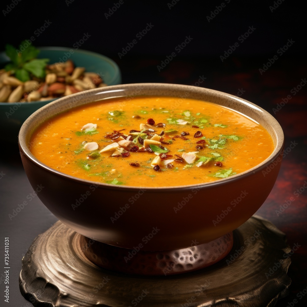 Garam Masala Carrot soup