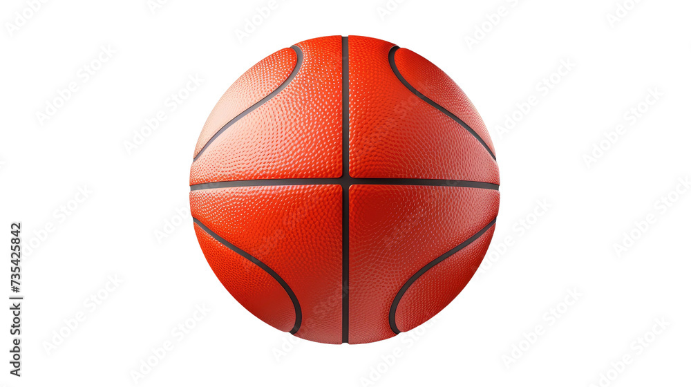 Basketball on transparent background PNG 