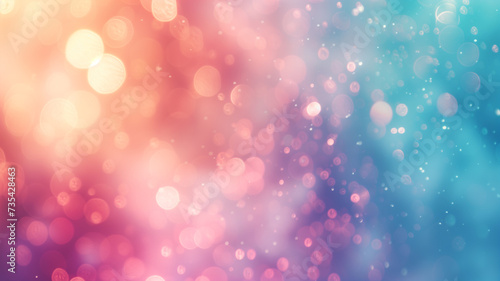 Soft Pastel Bouquet: Dreamy Blur Background: palette 1