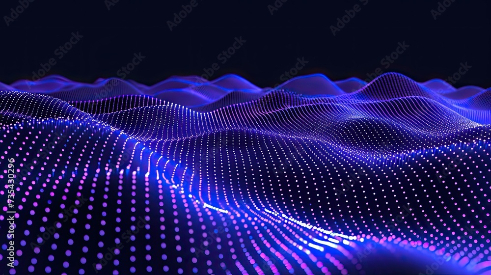 Data technology abstract futuristic illustration. Low poly shape with connecting dots and lines on dark background Data technology abstract futuristic illustration. Low poly shape with connecting dots and lines on dark background