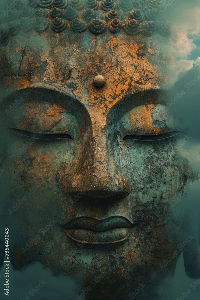 Fototapeta premium statuette of Buddha