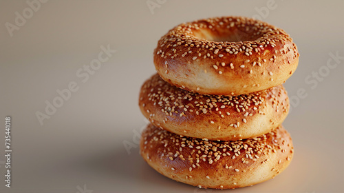 Greek Sesame Bread Rings Snapshot Image