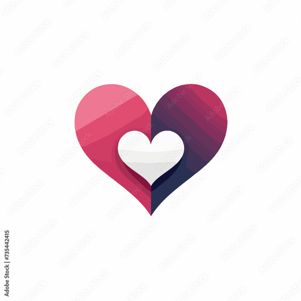 Heart in cartoon, doodle style. Image for t-shirt, web, mobile apps and ui.  Isolated 2d vector illustration in logo, icon, sketch style, Eps 10. AI Generative