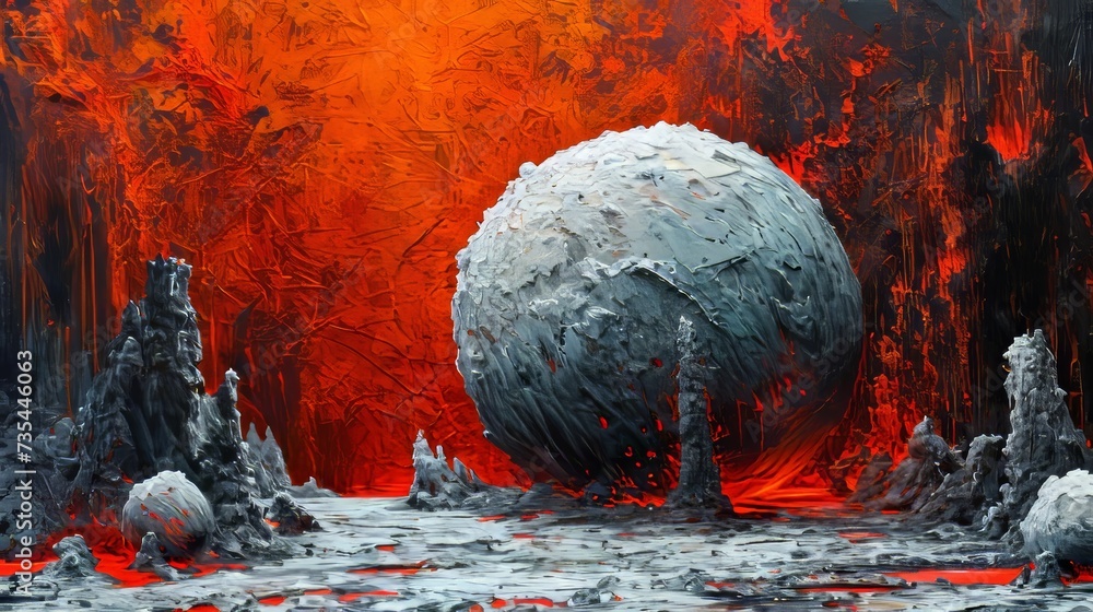 custom made wallpaper toronto digitalChilled Inferno: Snowscapes of Hell