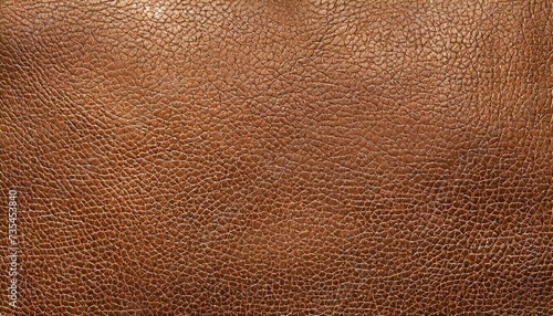 background texture of brown natural leather grain
