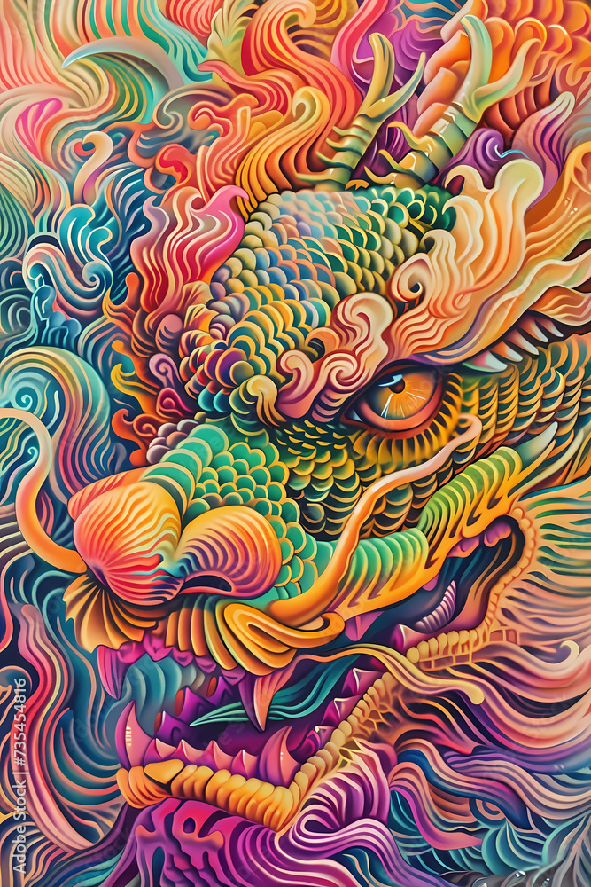 Chinese dragon Chinese dragon