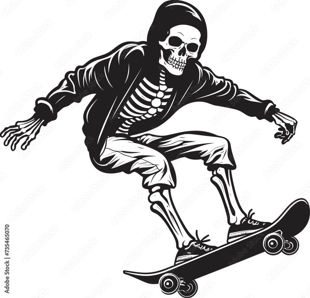 Bone Brigade Uniting Skeleton Skateboardings Forces