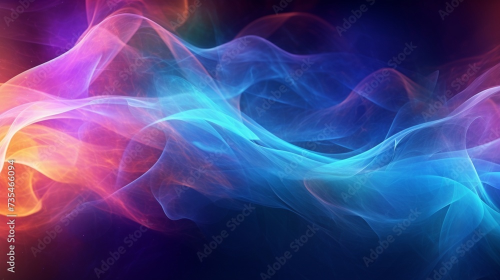 A nice Energy Flow Background Ai Generative