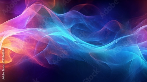 A nice Energy Flow Background Ai Generative