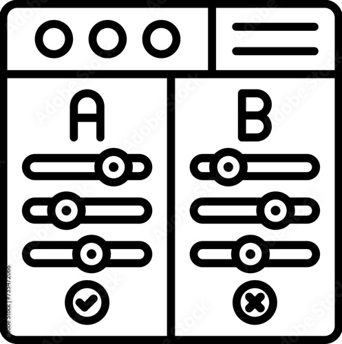 Ab Testing Icon