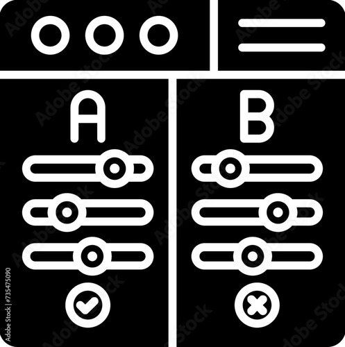 Ab Testing Icon