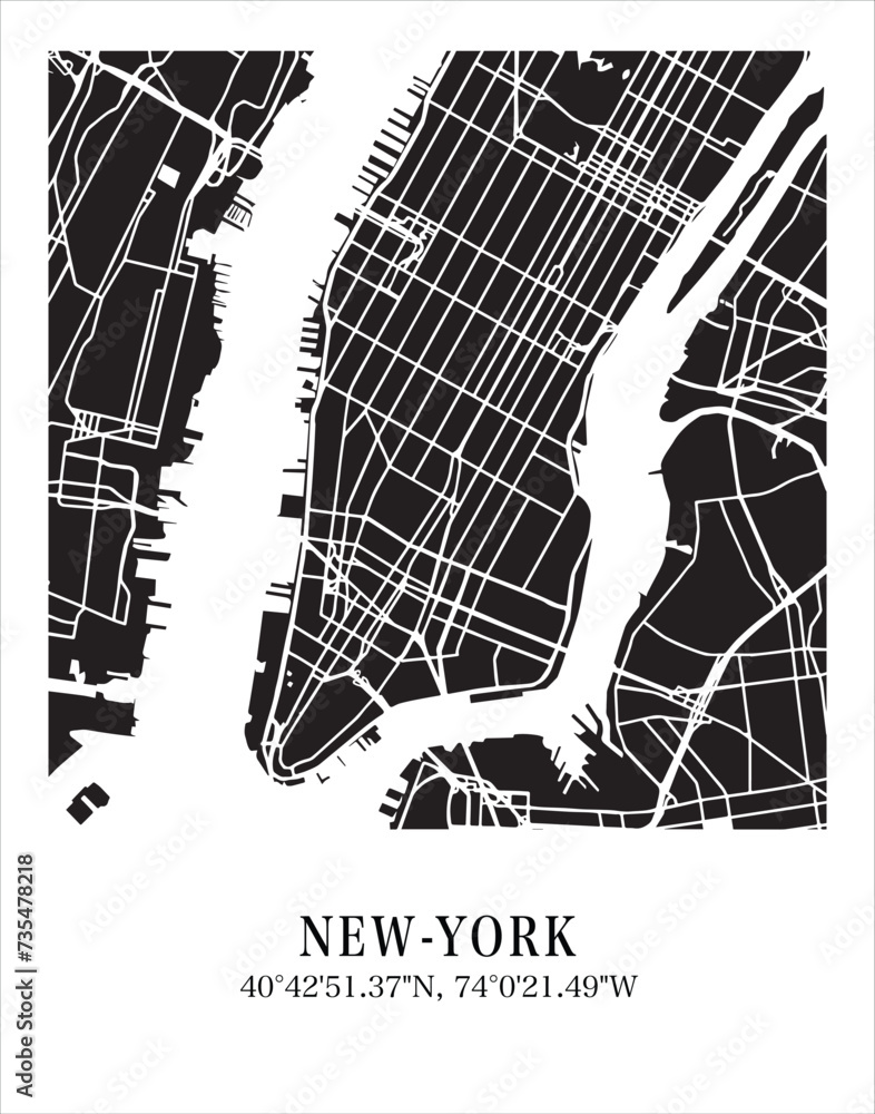 New York city map Travel poster - 1000 F 735478218 D0X0tiNV7nz3m7nT48NcxSS4RHvDWQFY 