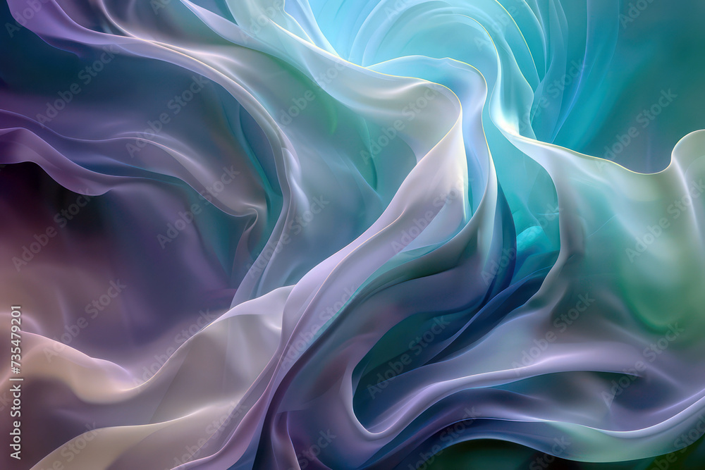 Abstract vibrant fabric waves texture in pink, blue, and red Abstract vibrant fabric waves texture in pink, blue, and red