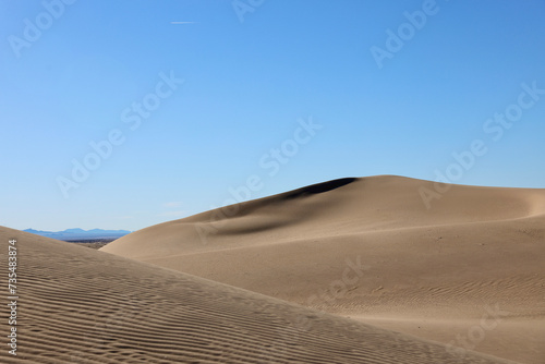 sand dune in a remote desert oasis © Heidi Patricola