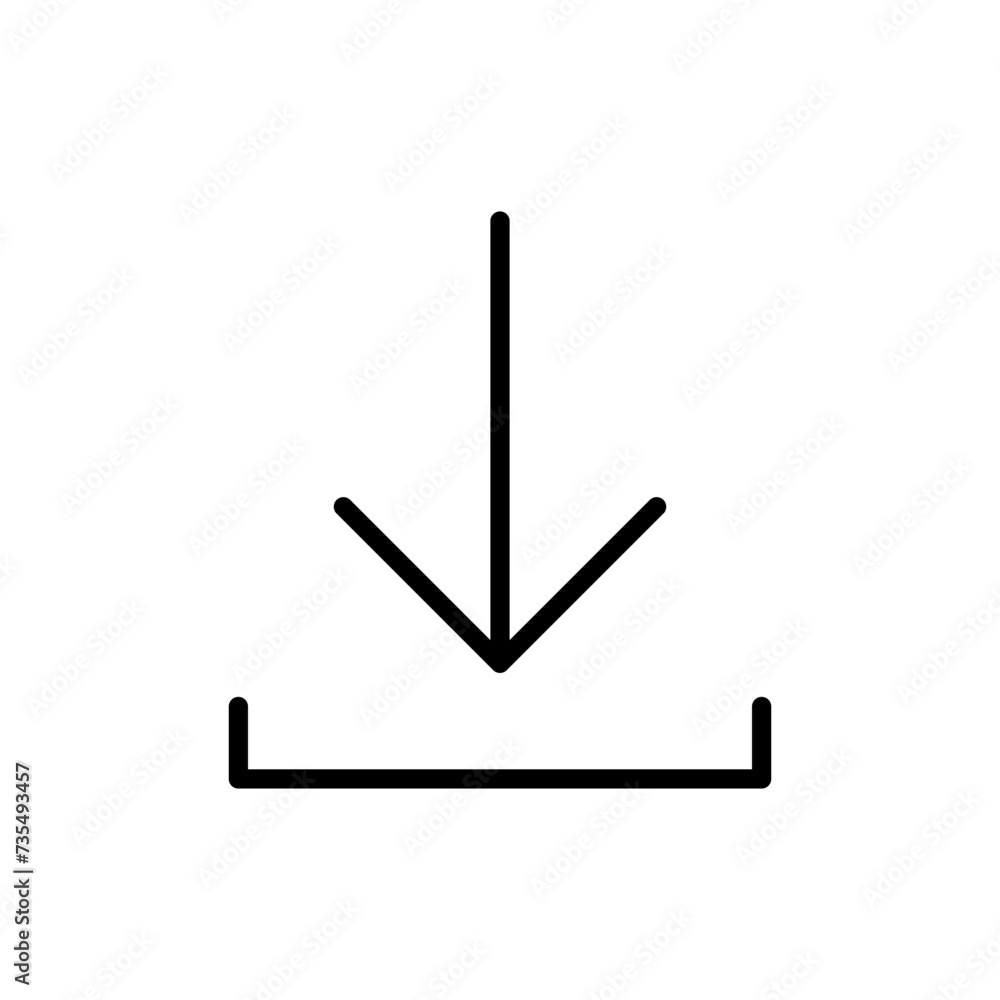 Download icon vector. Download vector icon Download icon vector. Download vector icon