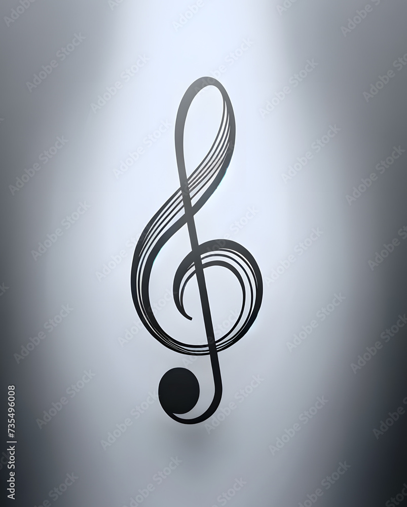 treble clef and notes treble clef and notes