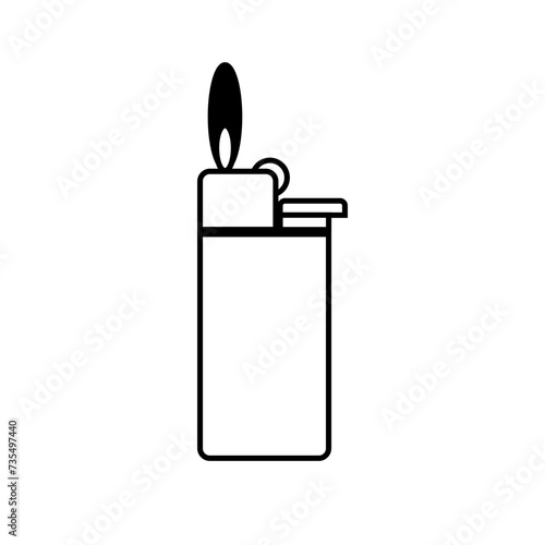 Gas lighter icon.