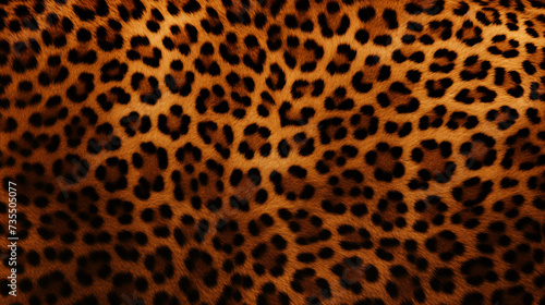 Generative AI.  leopard and tiger patterns wallpaper illustration  animals