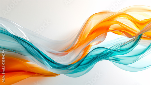 abstract colorful wave © LynexOne