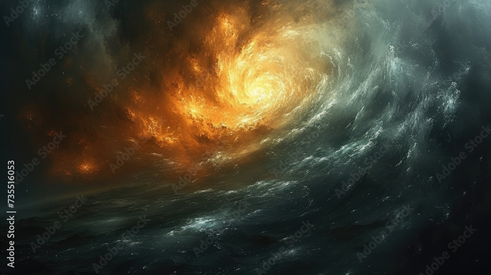 Obraz premium Surge Flashes and Multihued Surge Flashes: Visual Dynamics