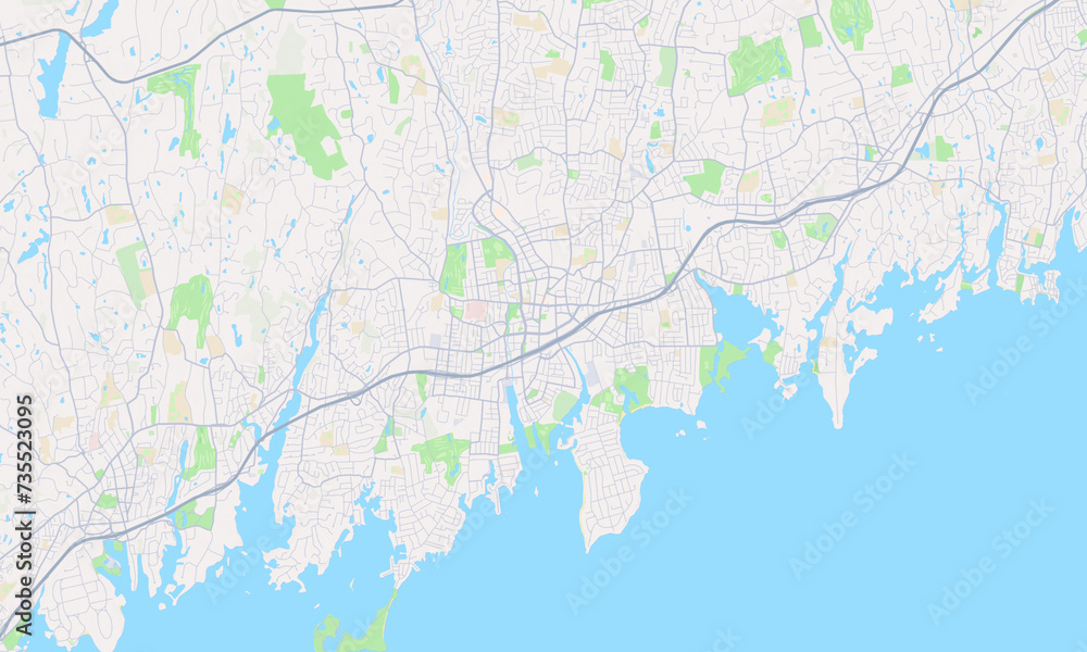 Stamford Connecticut Map, Detailed Map of Stamford Connecticut