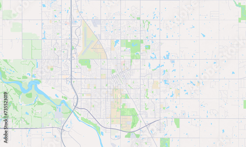 Norman Oklahoma Map, Detailed Map of Norman Oklahoma