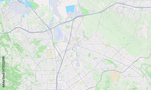 Concord California Map, Detailed Map of Concord California