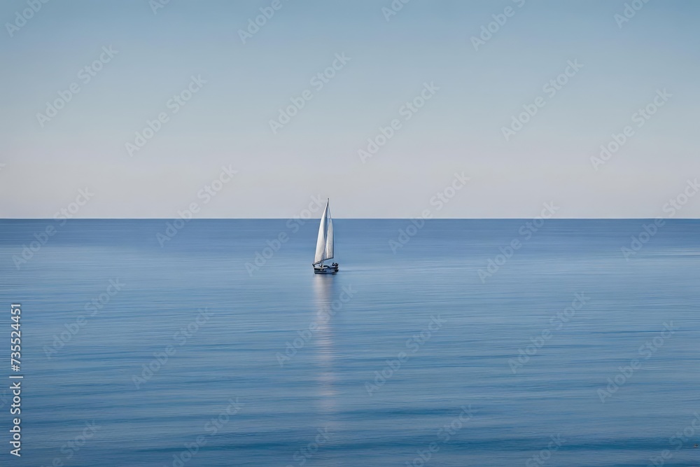 Obraz premium A yacht