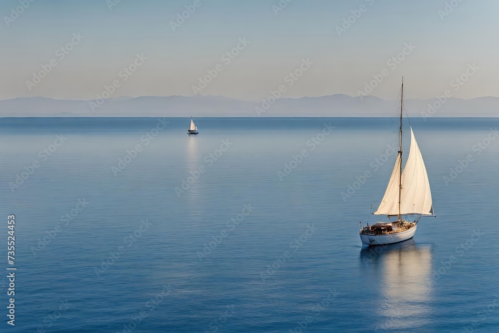 Fototapeta premium The sailboat