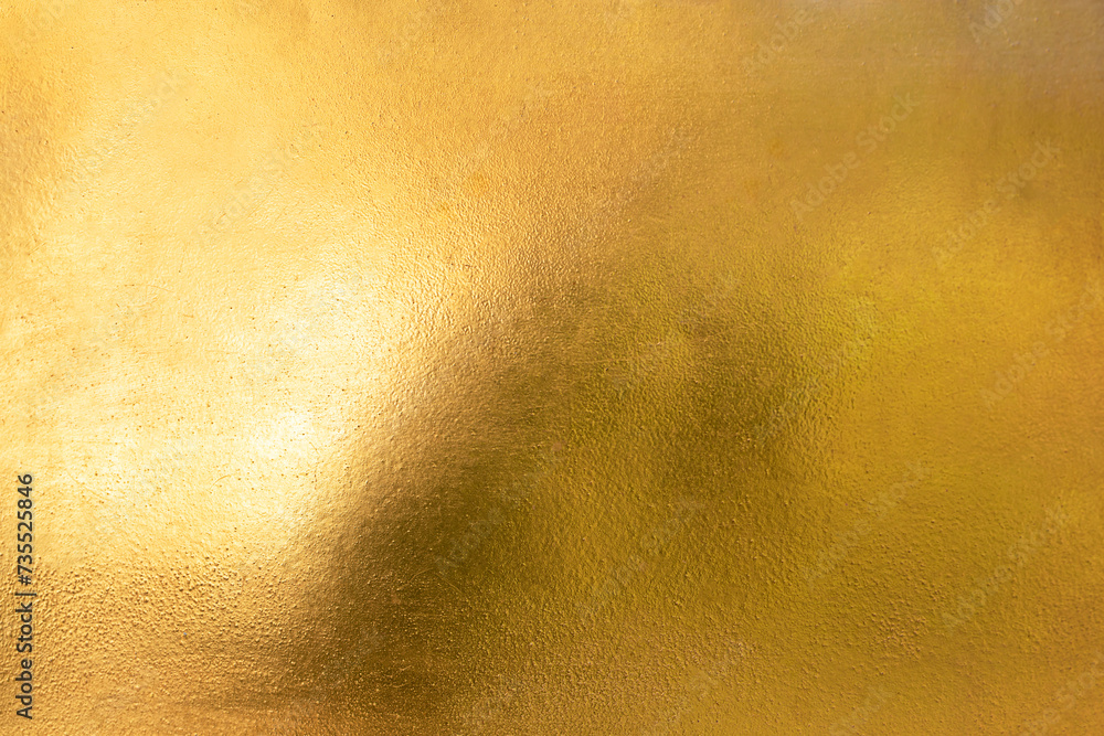 Gold abstract background or texture and gradients shadow horizontal shape