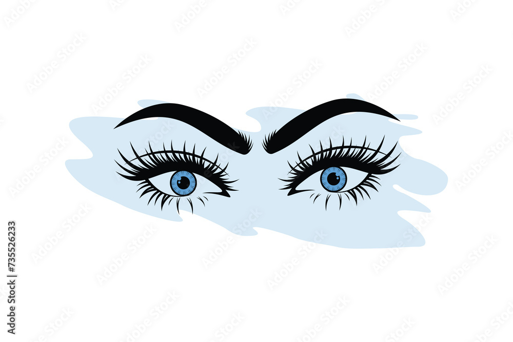 beautiful eyelash logo design with a stylish modern concept beautiful eyelash logo design with a stylish modern concept