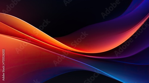 abstract red wave background