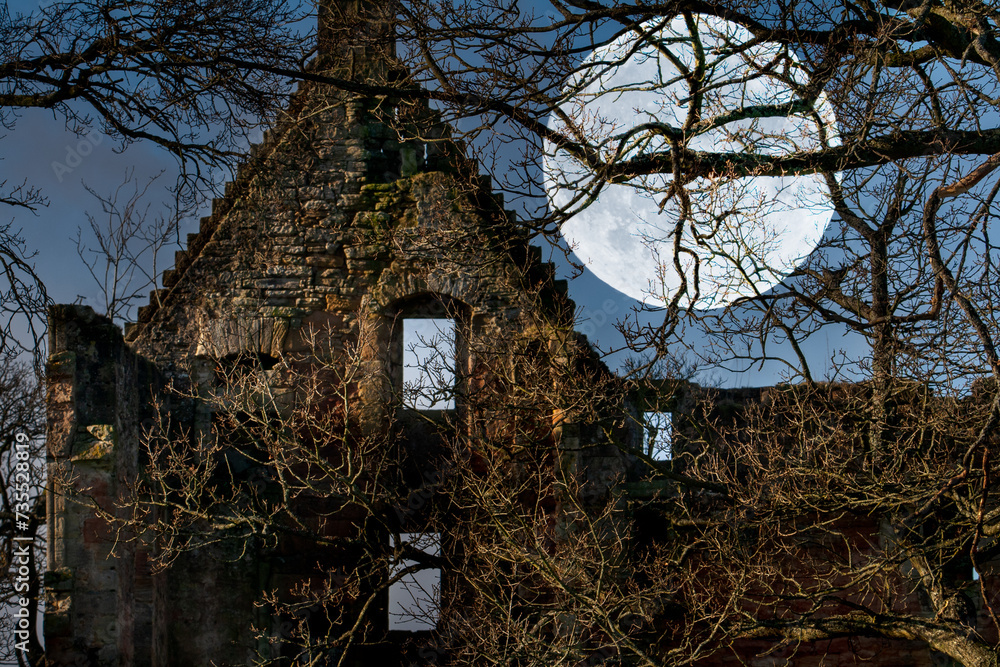 Gilbertfield Castle is a ruined 17th-century castle in South Lanarkshire, Scotland. UK. It is located on the north slope of Dechmont Hill, just outside Cambuslang, to the south-east of Glasgow. Gilbertfield Castle is a ruined 17th-century castle in South Lanarkshire, Scotland. UK. It is located on the north slope of Dechmont Hill, just outside Cambuslang, to the south-east of Glasgow.