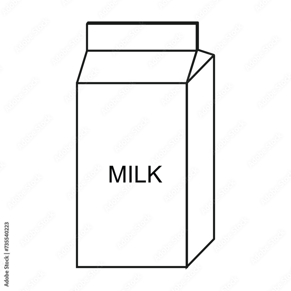 milk icon vector milk icon vector