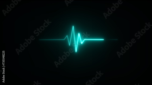 This is an electrical activity of heart. Which is demonstrated by electrocardiogram. This activity can show various type of disease of heart.