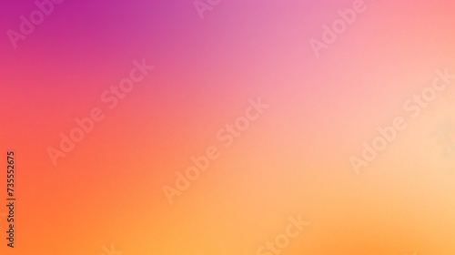 Abstract pink orange effect background with free space  photo