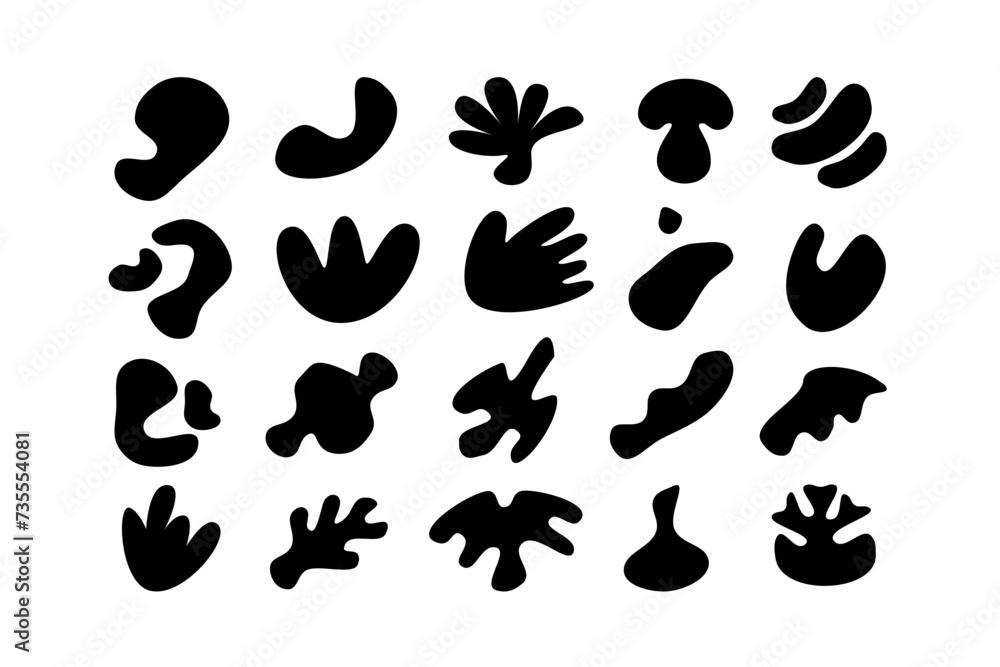 Editable collection of abstract vector shapes. DIY graphic kit to create your own aesthetic art and design. Use on printable product, presentation, infographics, content, publication, packaging, UI Editable collection of abstract vector shapes. DIY graphic kit to create your own aesthetic art and design. Use on printable product, presentation, infographics, content, publication, packaging, UI