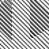 Striped abstract background with separate parts