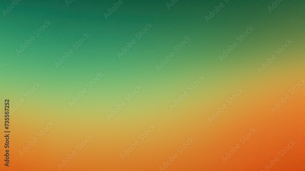 Abstract orange green gradient background 