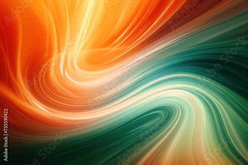 Background with abstract lines. Abstract neon background. Generative AI.