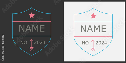 Defender Dynamics: Dynamic Shield Line Logo Design.