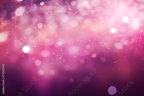 Romantic pink and purple bokeh background