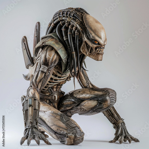 エイリアンのイメージ - image of Alien - No2-5 Generative AI photo