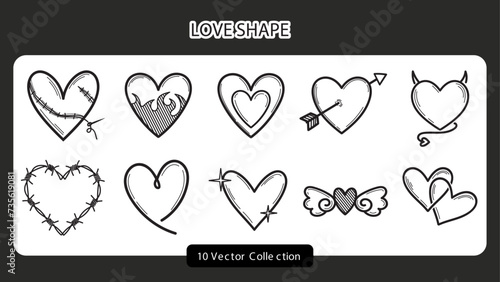 Love Shape Set