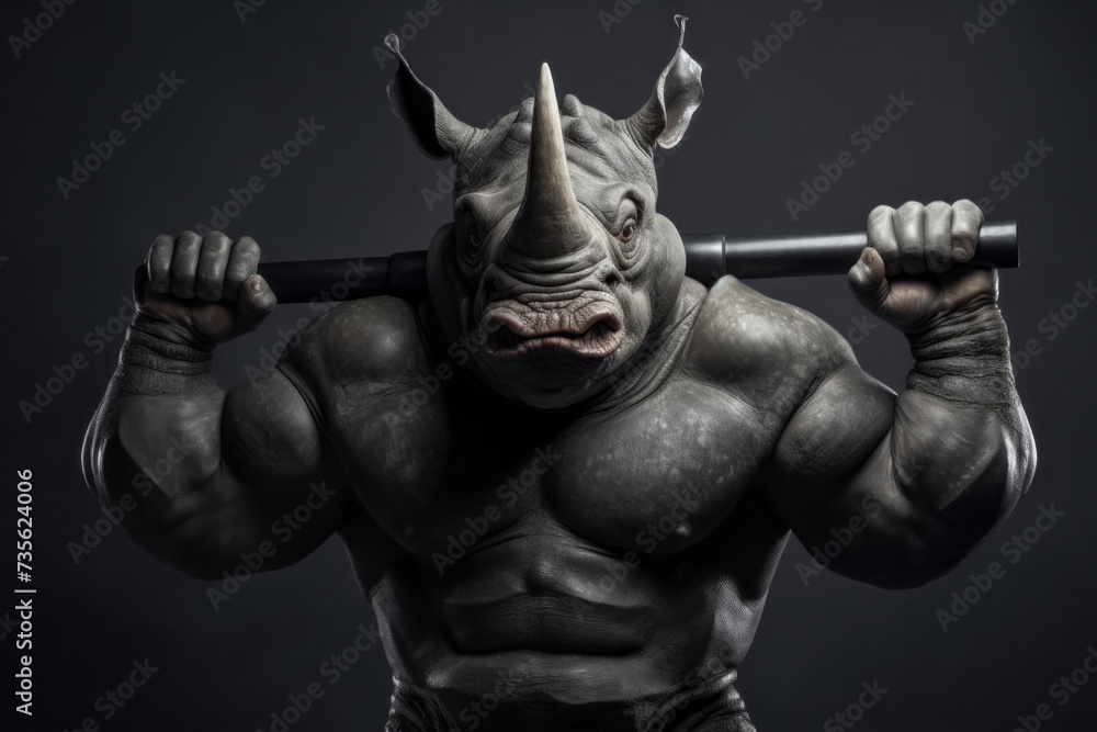 Formidable Rhino Lifting Weights