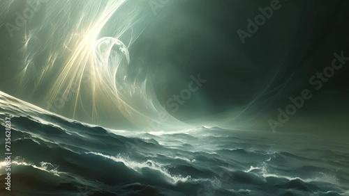 Where silvery moonbeams dance upon the surface a veil of intrigue and curiosity descends obscuring the riddles and mystical energies that reside within the moons ancient core.